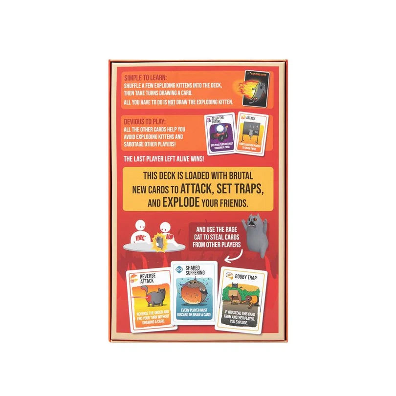 Exploding Kittens Rage Mode  Card Game