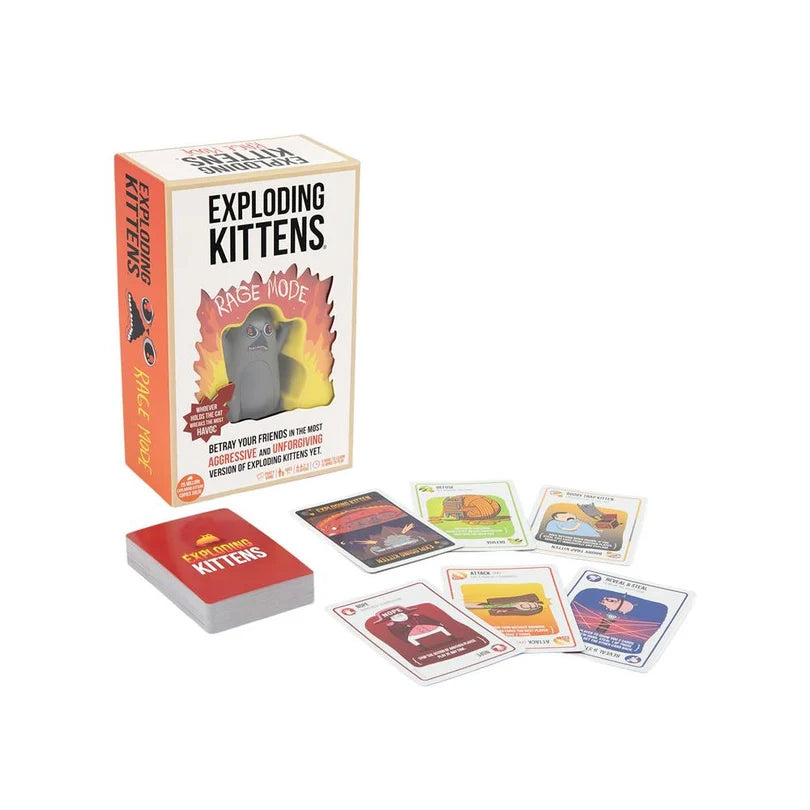 Exploding Kittens Rage Mode  Card Game