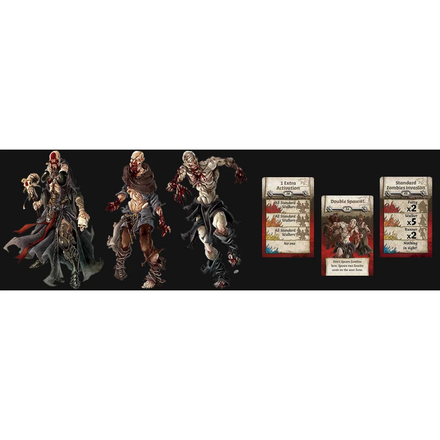 Zombicide Black Plague Board Game Contents 2 - Tabletop Gaming