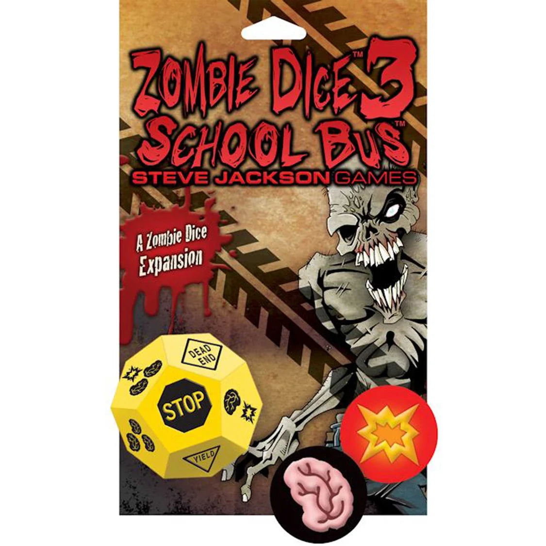 Zombie Dice 3: School Bus-Tabletop Gaming
